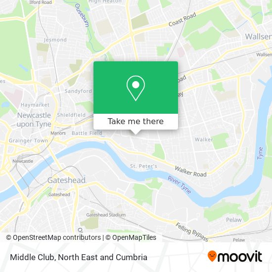 Middle Club map
