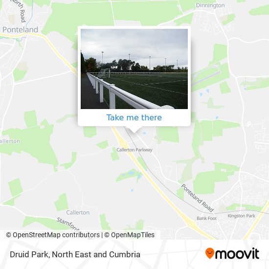 Druid Park map