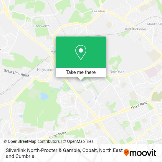 How to get to Silverlink NorthProcter & Gamble, Cobalt in North