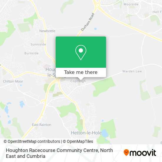 Houghton Racecourse Community Centre map