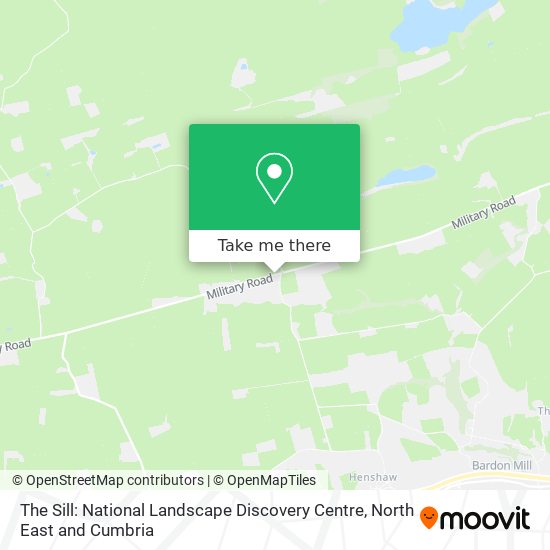 The Sill: National Landscape Discovery Centre map