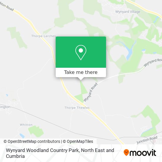 Wynyard Woodland Country Park map