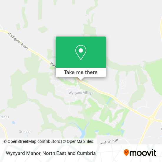 Wynyard Manor map