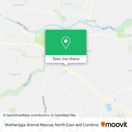 How to get to Wetheriggs Animal Rescue in County Durham by Bus?