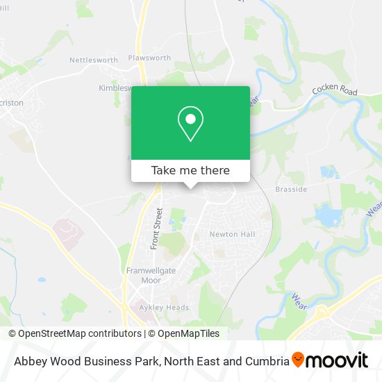 Abbey Wood Business Park map