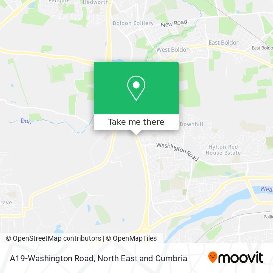 A19-Washington Road map