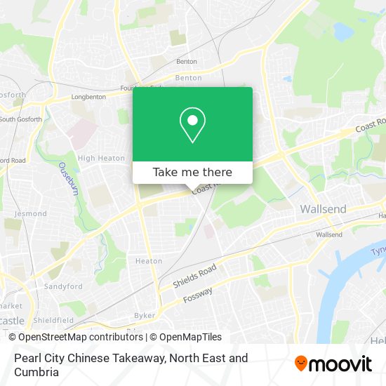 Pearl City Chinese Takeaway map