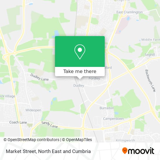 Market Street map