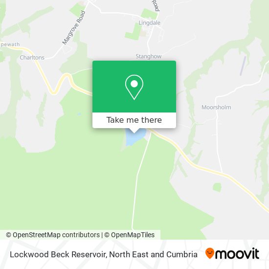 Lockwood Beck Reservoir map