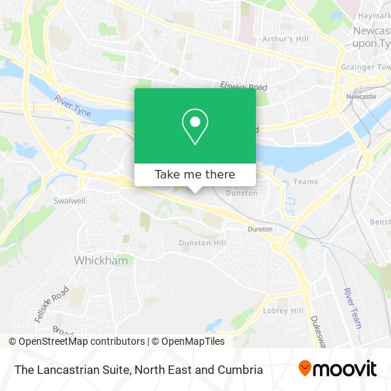 The Lancastrian Suite map