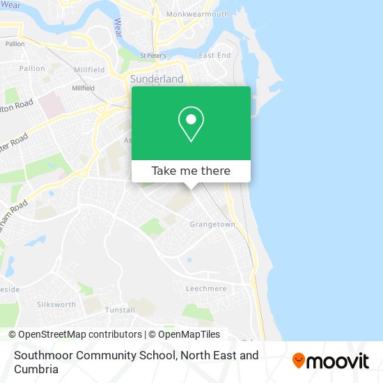Southmoor Community School map