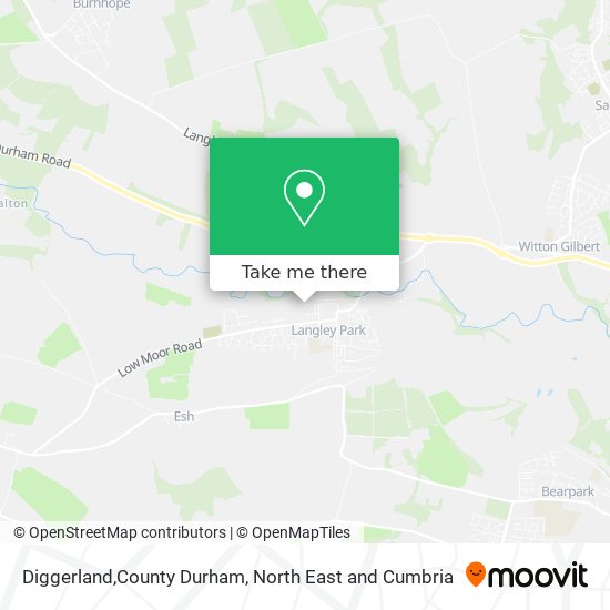 Diggerland,County Durham map