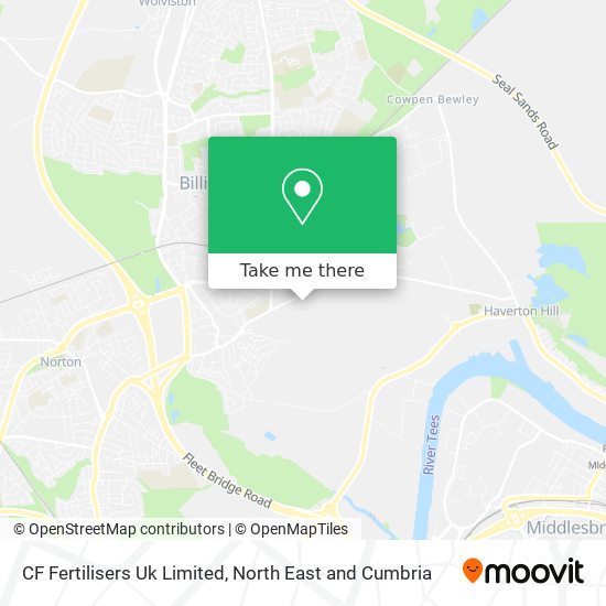 CF Fertilisers Uk Limited map