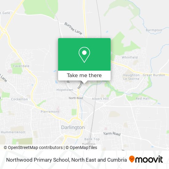 Northwood Primary School map