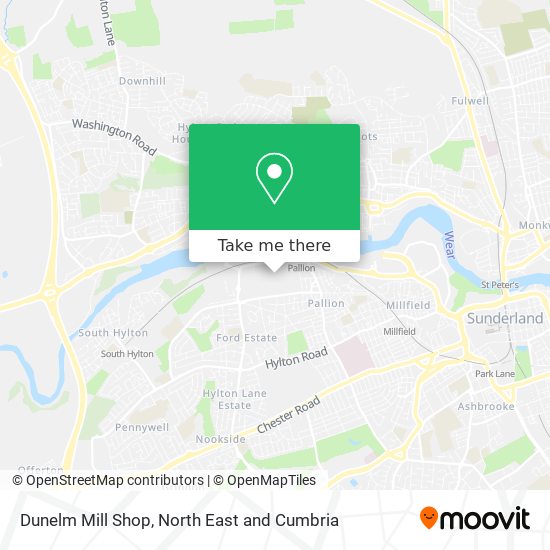 Dunelm Mill Shop map