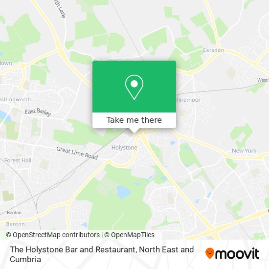 The Holystone Bar and Restaurant map