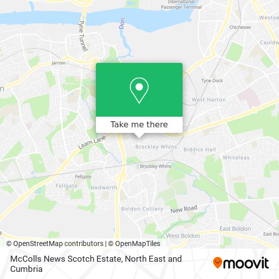 McColls News Scotch Estate map