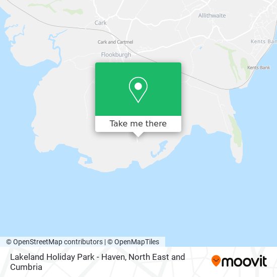 Lakeland Holiday Park - Haven map