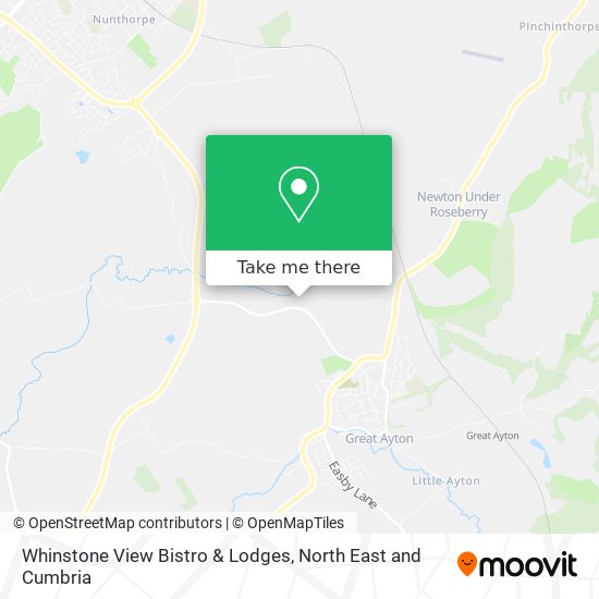Whinstone View Bistro & Lodges map