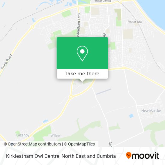 Kirkleatham Owl Centre map