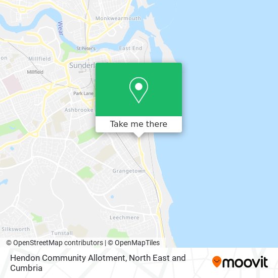 Hendon Community Allotment map