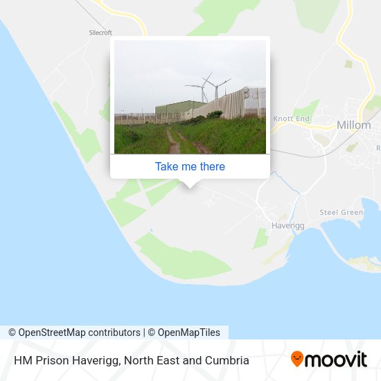 HM Prison Haverigg map