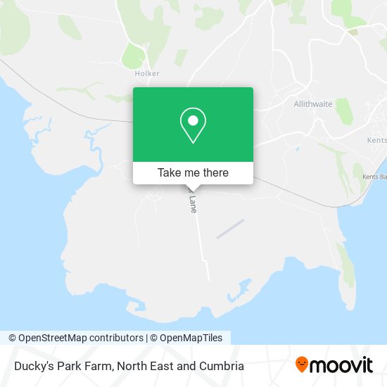 Ducky's Park Farm map