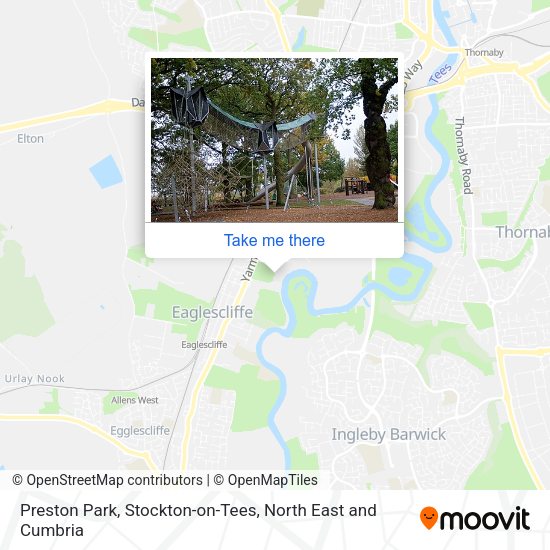 How to get to Preston Park, StocktononTees in StocktonOnTees by bus