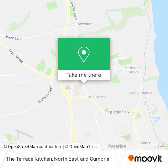 The Terrace Kitchen map