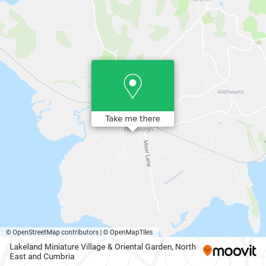 Lakeland Miniature Village & Oriental Garden map