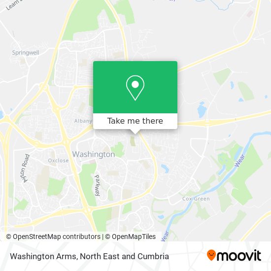 Washington Arms map