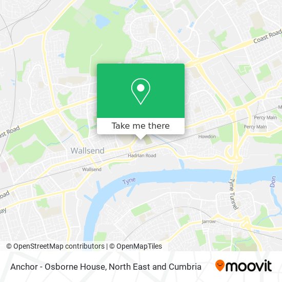 Anchor - Osborne House map