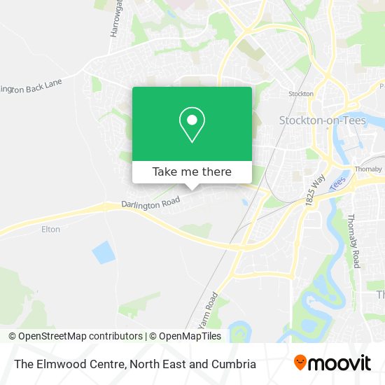 The Elmwood Centre map