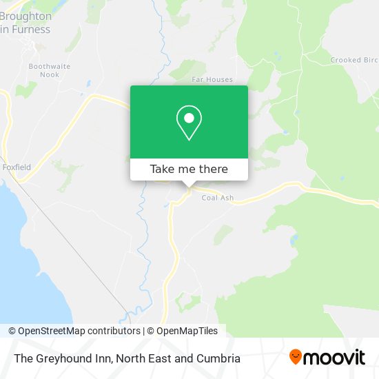 The Greyhound Inn map