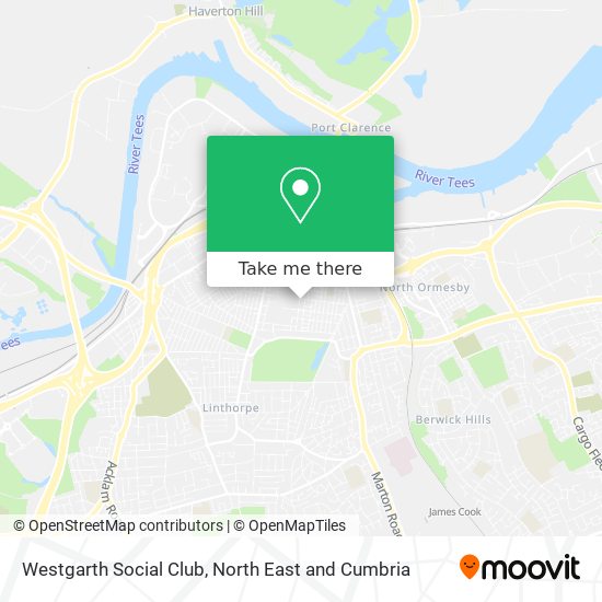 Westgarth Social Club map
