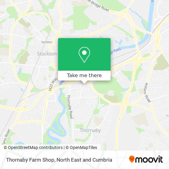 Thornaby Farm Shop map