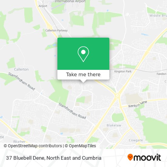 37 Bluebell Dene map