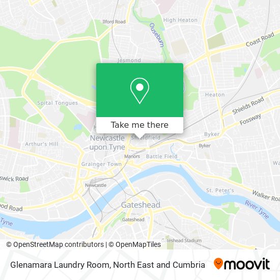 Glenamara Laundry Room map