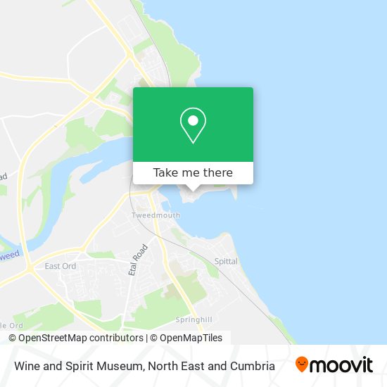 Wine and Spirit Museum map