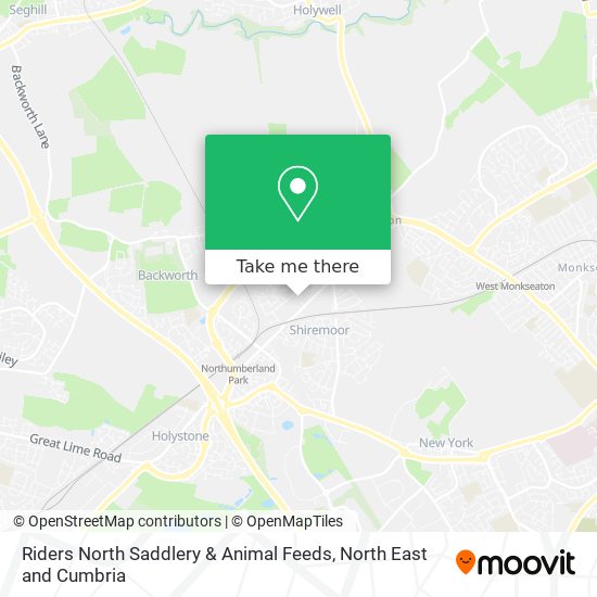 Riders North Saddlery & Animal Feeds map