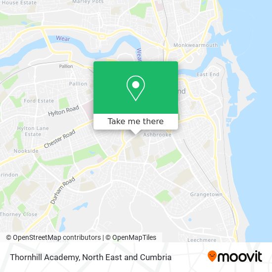 Thornhill Academy map