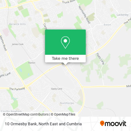 10 Ormesby Bank map