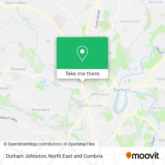 Durham Johnston map