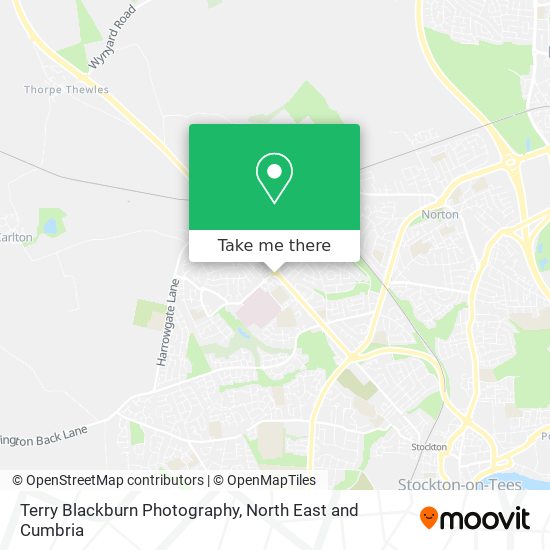 Terry Blackburn Photography map