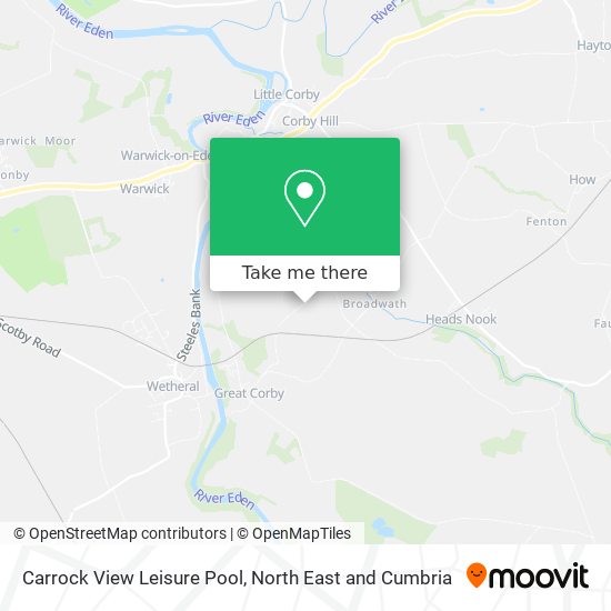 Carrock View Leisure Pool map