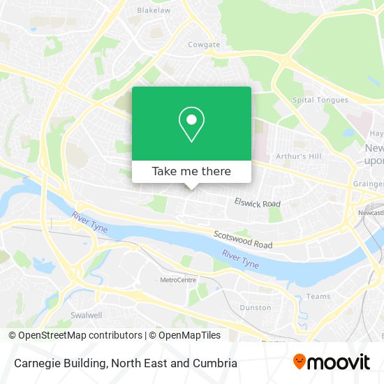 Carnegie Building map