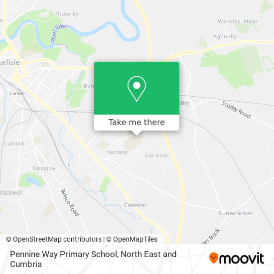 Pennine Way Primary School map