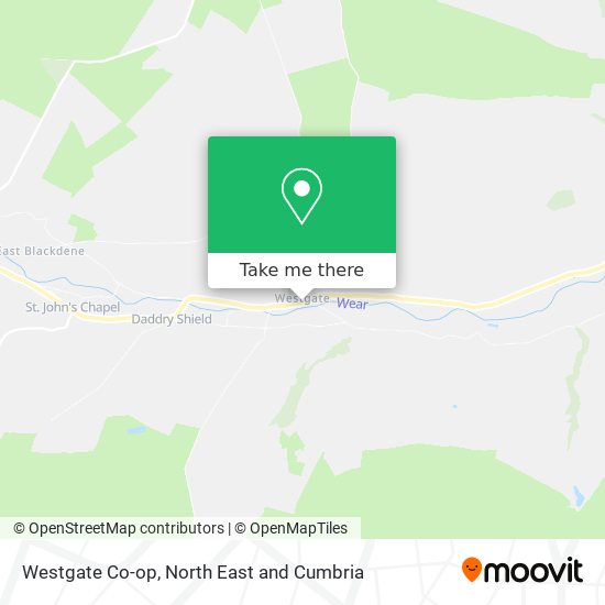 Westgate Co-op map