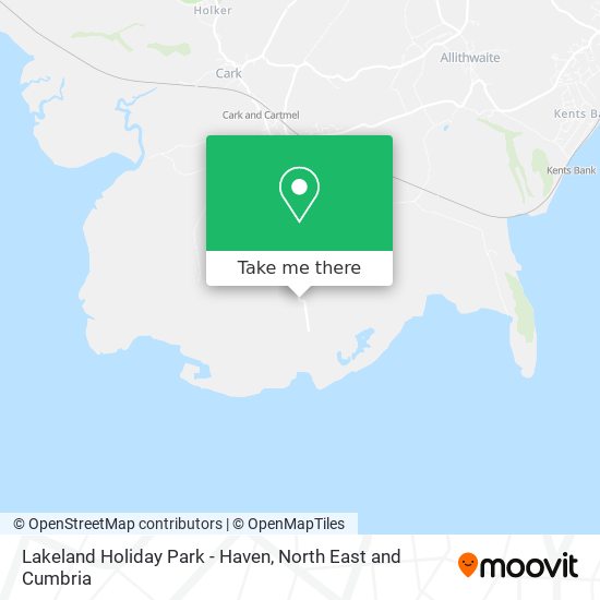 Lakeland Holiday Park - Haven map