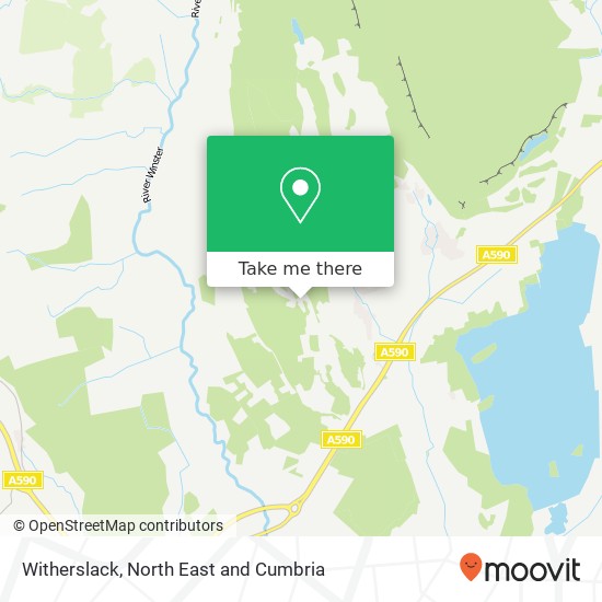 Witherslack map